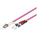 FIB412010-4 10m LC / UPC ST / UPC Viola cavo a fibre ottiche - Foto miniatura 1