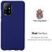 Custodia Compatibile Con Oppo A94 5g In Frost Blu Scuro - Coperchio Protettivo In Silicone Tpu Flessibile - Foto miniatura 3