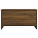 Tavolino Rovere Marrone 102x55,5x52,5 Cm In Legno Multistrato - Foto miniatura 3