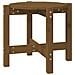 Tavolino Da Salotto Miele 52,5x45cm In Legno Massello Di Pino - Foto miniatura 2