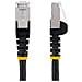 Cavo Ethernet CAT 6a - 7m - Nero - Cavo di rete LAN Low Smoke Zero Halogen (LSZH) - 10GbE 500MHz 100W PoE++ - Filo /Cavo patch schermato S /FTP con spinotto RJ45 antigroviglio e rilievi di trazione - Foto miniatura 2
