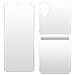 Pellicola Protettiva Per Oppo Find N2 Flip Fronte Retro Silicone Trasparente - Foto miniatura 2