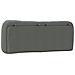 Cuscino Testiera Grigio Scuro 120 cm in Tessuto - Foto miniatura 4