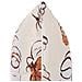 Cuscino Decorativo Cucurbita Velluto 45 X 45 Cm Motivo Di Piante Beige - Foto miniatura 4