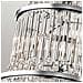 Lampadario Contemporaneo Piper Acciaio Cromo Lucido 18 Luci E14 - Foto miniatura 2