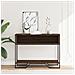 Tavolo Consolle Rovere Marrone 100x35x74,5 Cm In Truciolato - Foto miniatura 3
