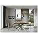 Tavolo Allungabile 90x180/284 Cm Volantis Premium Quercia Natura Telaio 4/a - Foto miniatura 4