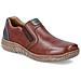 Fashion Sneakers Pelle Scarpe Uomo Marrone Eu 44, 03552-24 - Foto miniatura 1