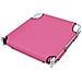 Lettino Prendisole Pieghevole Con Poggiatesta Acciaio Magenta - Foto miniatura 4