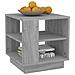 Lusso Casadino -  Tavolino Da Salotto Grigio Sonoma 40x40x43 Cm Legno Multistrato - Foto miniatura 3