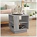 Lusso Casadino -  Tavolino Da Salotto Grigio Sonoma 40x40x43 Cm Legno Multistrato - Foto miniatura 7
