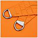 Vela Parasole Arancione 2x2x2 m 100% Poliestere Oxford - Foto miniatura 5