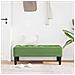 panchina Verde Chiaro 113x57x39 cm in velluto - Foto miniatura 3