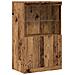 Sideboard con Luci LED Legno Antico 60x37x100 cm - Foto miniatura 1