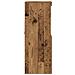 Sideboard con Luci LED Legno Antico 60x37x100 cm - Foto miniatura 7