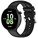 Cinturino In Silicone Bianco Per Honor Watch Fit (ivy-b39) - Edizione Active E Elegant Black - Foto miniatura 4
