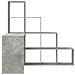 Scrivania ad angolo Grigio cemento 101,5 x 149,5 x 149,5 cm - Foto miniatura 5