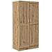 Guardaroba artisian oak 82.5 x 51.5 x 180 cm Legno multistrato - Foto miniatura 1