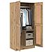Guardaroba artisian oak 82.5 x 51.5 x 180 cm Legno multistrato - Foto miniatura 3