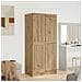 Guardaroba artisian oak 82.5 x 51.5 x 180 cm Legno multistrato - Foto miniatura 4