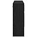 Mobiletto per specchio da bagno Rovere nero 65 x 20 x 60 cm - Foto miniatura 7