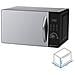 Forno A Microonde Digitale Con Porta A Specchio 20l Potenza 800w Colore Bianco Fom202w - Foto miniatura 2