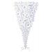 Albero di Natale artificiale Bianco 210 cm PVC e Acciaio - Foto miniatura 3