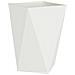 Fioriera Bianco 50 x 50 x 75 cm Acciaio - Foto miniatura 1