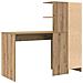 Scrivania con Spazio di Archiviazione 2 pcs rovere artigianale - Foto miniatura 9