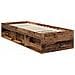 Struttura del letto Legno vecchio 75 x 190 cm Pino massello - Foto miniatura 5