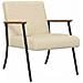 poltrona Crema 59 x 75 x 78 cm Tessuto - Foto miniatura 1