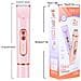Rasoi Elettrico 2-in-1 A Doppia Testina E Rifinitore Bikini Per Donna - Portatile E Ricaricabile Pink - Foto miniatura 5