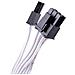 DA850R alimentatore per computer 850 W 20-pin ATX ATX Bianco - Foto miniatura 9