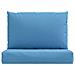 Cuscini per Pallet 2 pz Blu Mélange in Tessuto - Foto miniatura 4