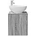Mobile Lavabo da Parete Sonoma grigio 49,5 x 44,5 x 66,5 cm - Foto miniatura 3