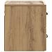 Mobiletto da notte a muro con cassetto 2 pcs Rovere Artigianale - Foto miniatura 6
