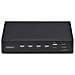 KVM DisplayPort a 4 Porte con Mouse Roaming e Multi-View / Picture-in-Picture, 4K 60Hz, Hub USB 3.0 5Gbps, Controllo con Tasti di Scelta Rapida, TAA - Foto miniatura 3