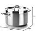 54051s - Casseruola alta Chef Luxe da 50 cm in acciaio inox senza coperchio - Foto miniatura 2