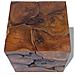 Sgabello In Legno Di Teak 40x40x45 Cm - Foto miniatura 7