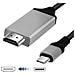 Cavo Usb-c Verso Hdmi Samsung Galaxy S8 - Adattatore 2m - Foto miniatura 1