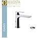 Miscelatore Monoforo Per Lavabo Bellosta Serie Jeans Art.4805 - Bocca Normale Cromo A Magazzino - Foto miniatura 3