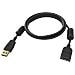 2m Black USB 2.0 extension cable - Foto miniatura 1