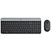 Mk470 Slim Combo - Kabelloses Tastatur-maus-set Schwarz - Foto miniatura 1