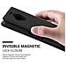 Custodia Compatibile Con Nokia Lumia 950 Xl In Nero Di Notte - Coperchio Protettiva Con Chiusura Magnetica, Funzione Stand E Tasca Per Le Carte - Foto miniatura 8