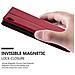 Custodia Compatibile Con Sony Xperia Z3 In Rosso Mela - Coperchio Protettiva Con Chiusura Magnetica, Funzione Stand E Tasca Per Le Carte - Foto miniatura 3
