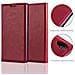 Custodia Compatibile Con Sony Xperia Z3 In Rosso Mela - Coperchio Protettiva Con Chiusura Magnetica, Funzione Stand E Tasca Per Le Carte - Foto miniatura 5