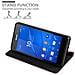 Custodia Compatibile Con Sony Xperia Z3 In Rosso Mela - Coperchio Protettiva Con Chiusura Magnetica, Funzione Stand E Tasca Per Le Carte - Foto miniatura 7