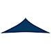 Parasole a Vela Oxford Triangolare 3x3x4,24 m Blu - Foto miniatura 3