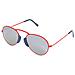 Occhialida Sole Unisex Lgr Agadir-red-07 Rosso (ø 54 Mm)  - Foto miniatura 1