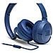 Cuffie ad Archetto Supra-Aurali Tune500 con comando microfono Colore Blu - Foto miniatura 5